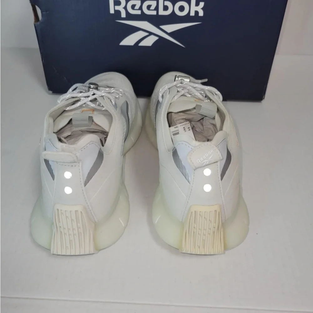 Reebok Zig Kinetica Horizon true grey white Fw6284 B-grade Running Women shoes - Picture 3 of 6